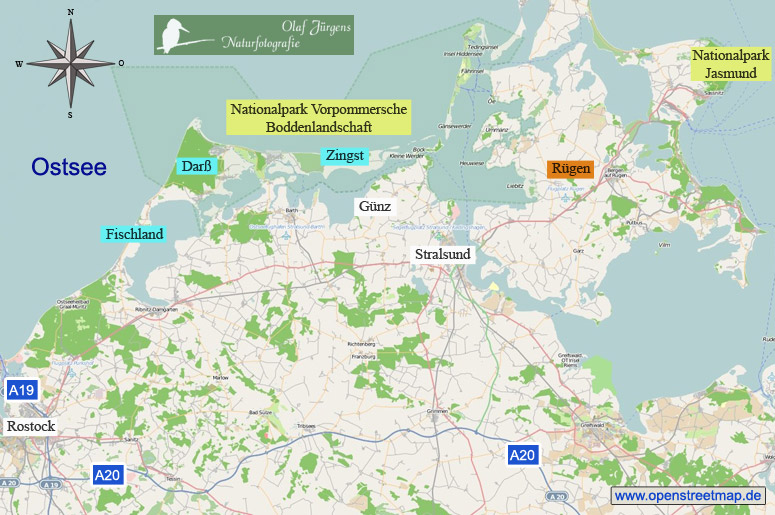 Karte mecklenburg vorpommern ostseeküste